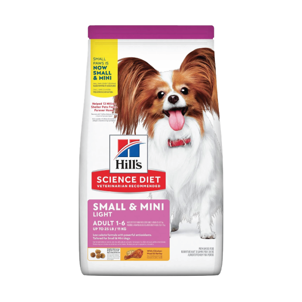 Hills Adult Small Paws Light 2kg 
