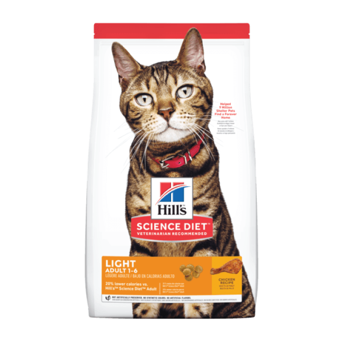Hills Adult Original Light Feline 7,3kg