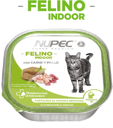 Nupec Lata Felino Indoor 100gr