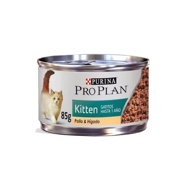 Proplan Lata Kitten Pollo e Hígado 85gr