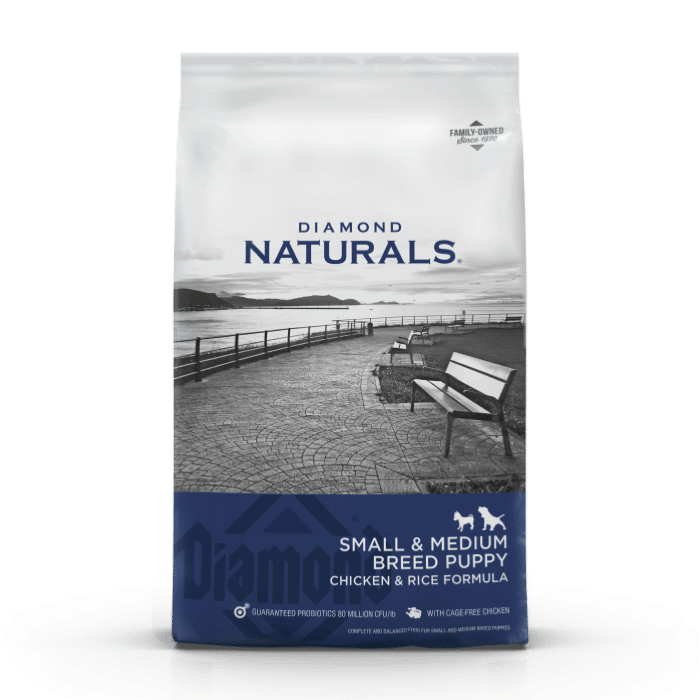 Diamond Naturals Puppy Small and Medium Breed 8.2kg