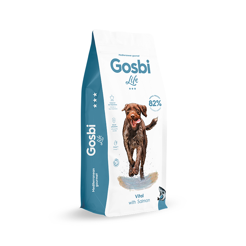 GOSBI LIFE VITAL WITH SALMON 3 Kg.
