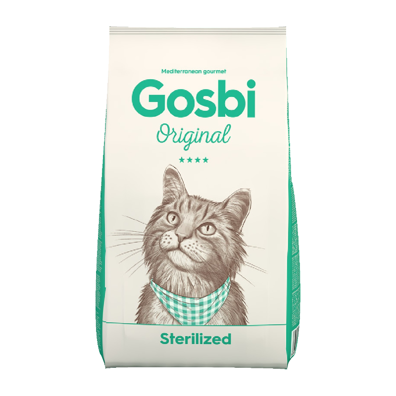 GOSBI CAT STERILIZED ORIGINAL 3KG