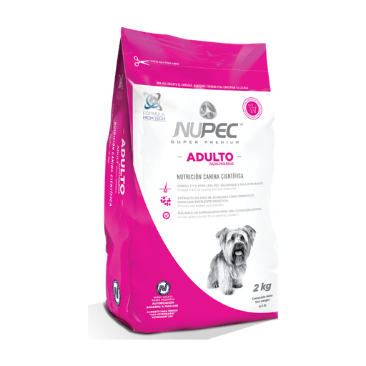 [NU016] Nupec Adulto Razas Pequeñas 8kg 