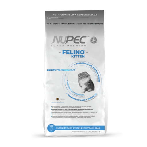 [NU053] Nupec Felino Kitten 3kg