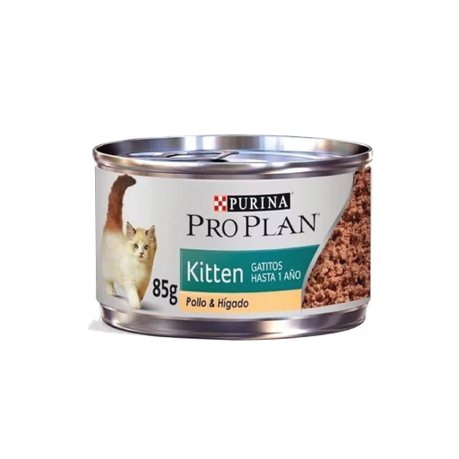 [PP118] Proplan Lata Kitten Pollo e Hígado 85gr
