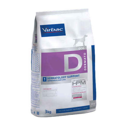 [VI028] Virbac Dog Dermatology Support 3kg 