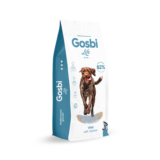 [GB025] GOSBI LIFE VITAL WITH SALMON 3 Kg.
