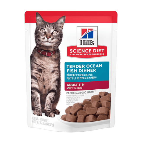 [HL156] Hills Adult Original (pouch - pescado marino) 80gr