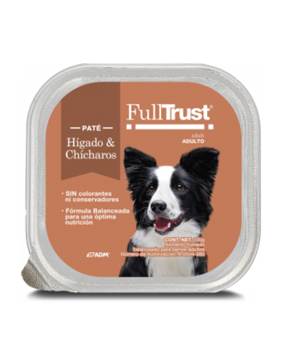 [FT024] Fulltrust Lata Hígado con Chicharo 100gr